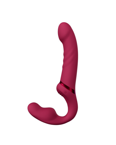Безремінний смарт-страпон Lovense Lapis vibrating strapless strap-on, 3 мотори - Фото №2