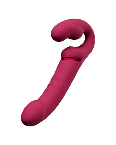 Безремінний смарт-страпон Lovense Lapis vibrating strapless strap-on, 3 мотори - Фото №4
