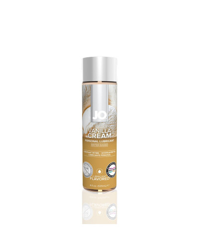 Змазка на водній основі JO H2O — Vanilla Cream (120 мл) без цукру, рослинний гліцерин - Фото №1