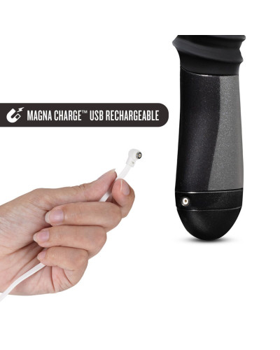 Пульсатор Temptasia by Blush - Lazarus Thrusting Dildo - Black - Фото №3