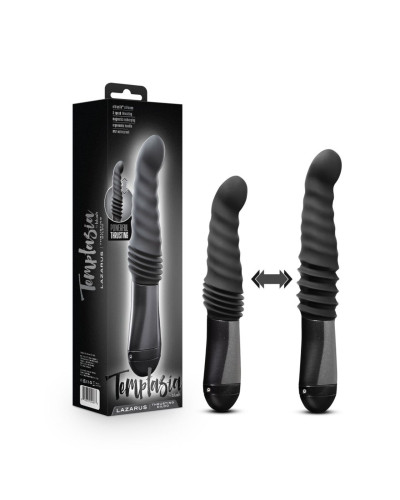 Пульсатор Temptasia by Blush - Lazarus Thrusting Dildo - Black - Фото №7