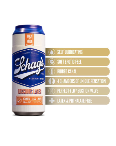 Мастурбатор Schag’s by Blush - Luscious Lager Masturbator - Frosted - Фото №3