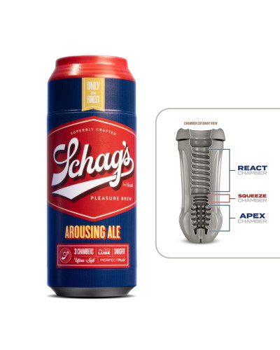 Мастурбатор Schag’s by Blush - Arousing Ale Masturbator - Frosted - Фото №2