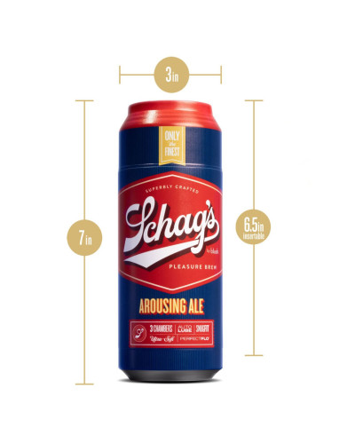 Мастурбатор Schag’s by Blush - Arousing Ale Masturbator - Frosted - Фото №6