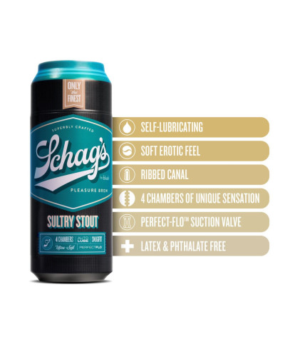 Мастурбатор Schag's by Blush - Sultry Stout Masturbator - Frosted - Фото №3