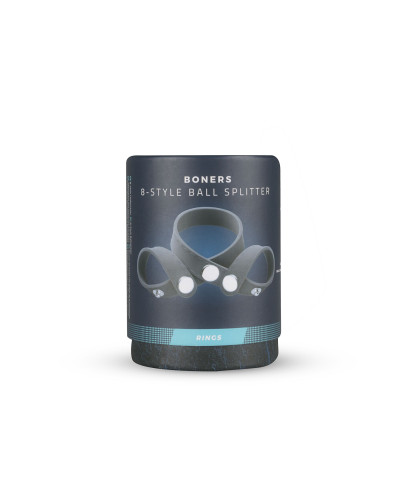 Эрекционное кольцо Boners 8-Style Ball Splitter - Фото №2