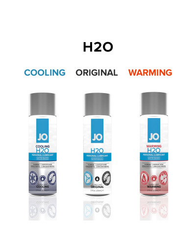 Зігрівальна змазка на водній основі JO H2O WARMING (240 мл) з екстрактом перцевої м’яти - Фото №5