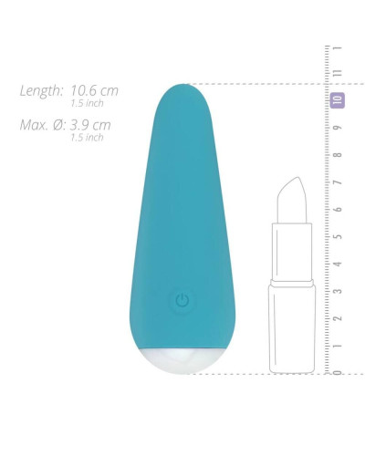 Минивибратор Cala Azul - Julia I Massager - Фото №4