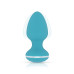 Анальна вібропробка Cala Azul - Blanca Vibrating anal plug - Фото №2