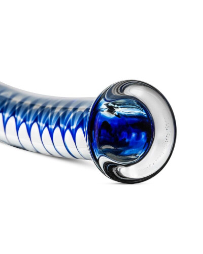 Скляний дилдо Gildo Glass Dildo No. 4, для точки G та простати - Фото №3