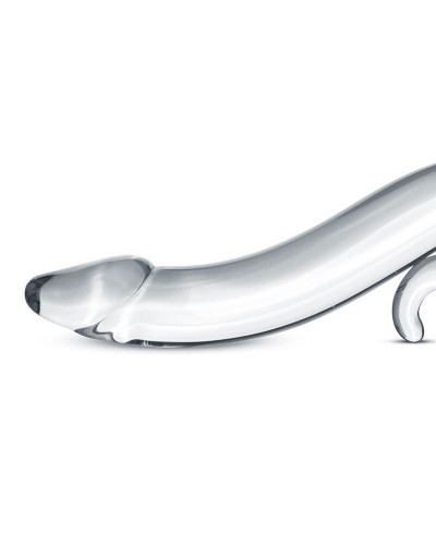 Скляний дилдо Gildo Glass Dildo No. 14, реалістична головка - Фото №3