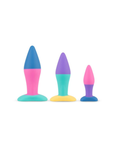 Набор анальных пробок PMV20 Koda – Butt Plug Set, диаметр 2,9 см, 3,9 см, 5 см - Фото №2