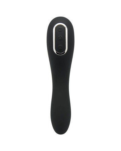 Вібратор і вакуумний стимулятор Alive Midnight Quiver Black - іграшка 2 в 1 - Фото №3