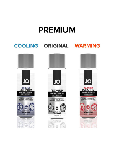 Охолоджувальний лубрикант на силіконовій основі JO PREMIUM — COOLING (60 мл) - Фото №5