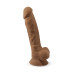 Фалоімітатор SilexD Johnny Caramel (MODEL 1 size 7in), двошаровий, силікон + Silexpan, діаметр 3,8см - Фото №2