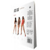 Бодистокинг с имитацией корсетной шнуровки Passion BS094 One Size, white, цветочный узор, с доступом - Фото №7