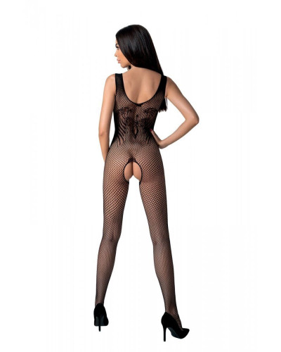 Бодистокинг с крыльями Passion BS098 One Size, black, средняя сетка, открытый доступ - Фото №2