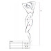 Бодистокинг с крыльями Passion BS098 One Size, red, средняя сетка, открытый доступ - Фото №5