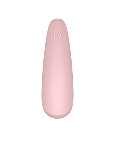 Вакуумний кліторальний стимулятор Satisfyer Curvy 2+ Pink (м'ята упаковка!!!) - Фото №4