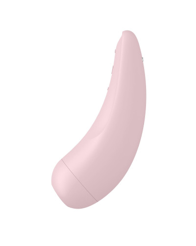 Вакуумний кліторальний стимулятор Satisfyer Curvy 2+ Pink (м'ята упаковка!!!) - Фото №7