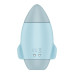 Вакуумный стимулятор с вибрацией Satisfyer Mission Control Blue, 2 независимых мотора - Фото №5