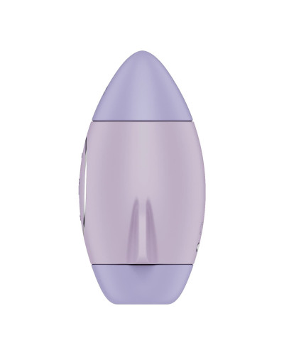 Вакуумний стимулятор з вібрацією Satisfyer Mission Control Violet, 2 незалежні мотори - Фото №3