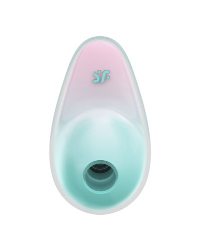 Вакуумний стимулятор з вібрацією Satisfyer Pixie Dust Mint/Pink - Фото №2