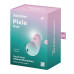 Вакуумний стимулятор з вібрацією Satisfyer Pixie Dust Mint/Pink - Фото №6