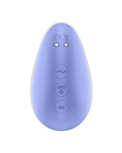 Вакуумний стимулятор з вібрацією Satisfyer Pixie Dust Violet/Pink - Фото №5