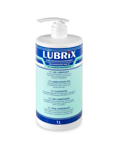 Лубрикант на водній основі Lubrix (1 л) без парабенів - Фото №1