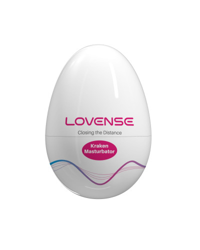 Мастурбатор-яйце Lovense Kraken masturbator egg, текстура-сюрприз - Фото №1