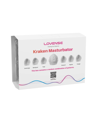 Набір мастурбаторів-яєць Lovense Kraken masturbator egg box, 6 штук, різна текстура - Фото №1