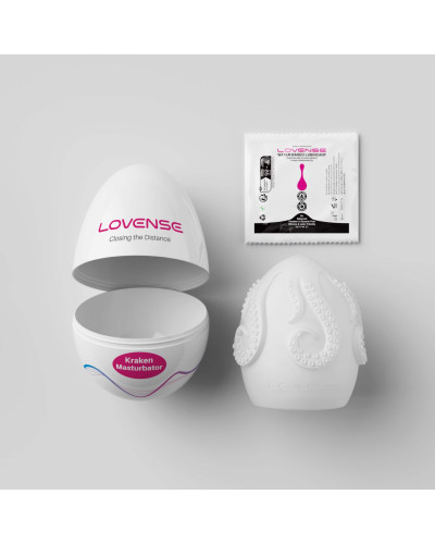 Набір мастурбаторів-яєць Lovense Kraken masturbator egg box, 6 штук, різна текстура - Фото №3