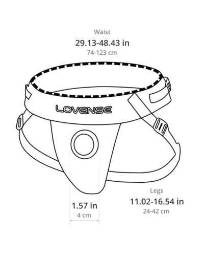 Трусики для страпона Lovense Strapless Harness, для Lovense Lapis strap-on и других моделей - Фото №3
