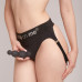 Насадка для страпона Strap-On-Me Dildo Plug Beads Black XL - Фото №5