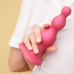 Насадка для страпона Strap-On-Me Dildo Plug Beads Framboise Metallic XXL - Фото №5