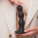 Насадка для страпона Strap-On-Me Dildo Plug Balls Black L - Фото №6