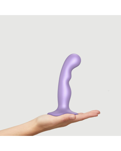 Насадка для страпона Strap-On-Me Dildo Plug P&G Lilas Metallic S - Фото №2
