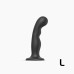 Насадка для страпона Strap-On-Me Dildo Plug P&G Black L - Фото №1