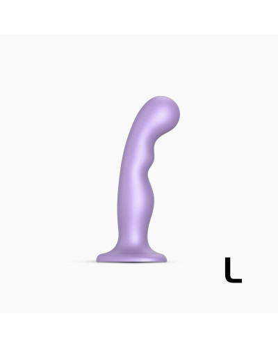 Насадка для страпона Strap-On-Me Dildo Plug P&G Lilas Metallic L - Фото №1