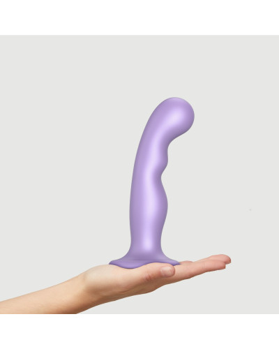 Насадка для страпона Strap-On-Me Dildo Plug P&G Lilas Metallic L - Фото №2