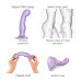 Насадка для страпона Strap-On-Me Dildo Plug P&G Lilas Metallic L - Фото №3