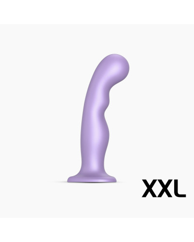 Насадка для страпона Strap-On-Me Dildo Plug P&G Lilas Metallic XXL - Фото №1