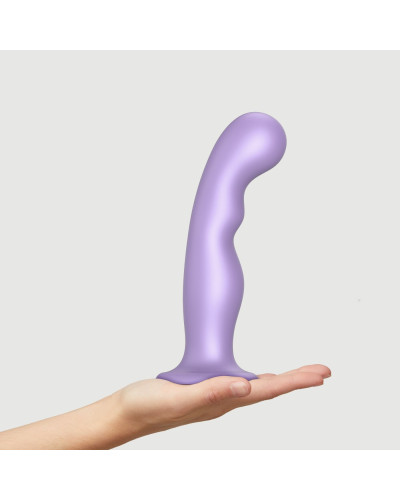 Насадка для страпона Strap-On-Me Dildo Plug P&G Lilas Metallic XXL - Фото №2