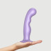 Насадка для страпона Strap-On-Me Dildo Plug P&G Lilas Metallic XXL - Фото №2