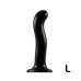 Насадка для страпона Strap-On-Me P&G-Spot Dildo, силикон, размер L - Фото №1