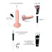 Фалоімітатор, що кінчає Strap-On-Me Squirting Cum Dildo Realistic Vanilla, діам. 3,5 см, силікон - Фото №2