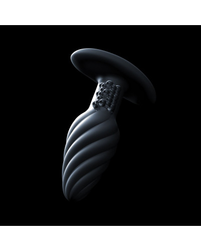 Анальная пробка с вибрацией и жемчужным массажем Dorcel Spin Plug, макс. диам. 3,8 см, пульт ДУ - Фото №7