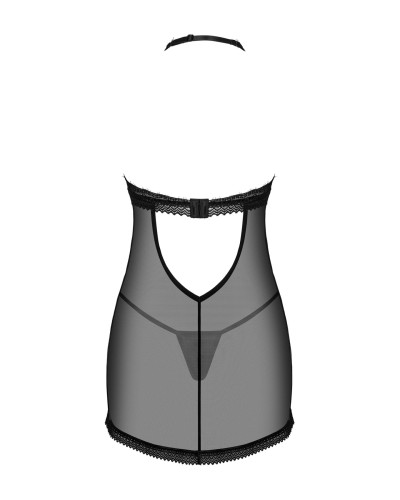 Пеньюар Obsessive Medilla chemise & thong XS/S - Фото №4
