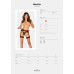 Пояс для чулок Obsessive Medilla garter belt XL/2XL - Фото №5